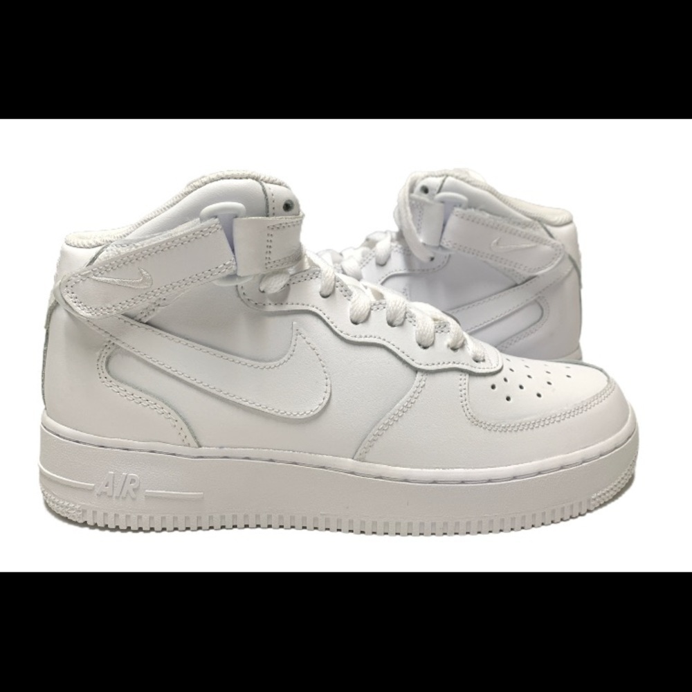Nike Air Force 1 Mid GS White Women’s 8.5 Youth 7Y NIB